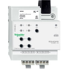 MTN649802 - Blind actuator REG-K/2x/10 with manual mode light grey, Schneider Electric