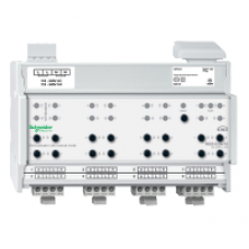MTN649808 - Blind actuator REG-K/8x/10 with manual mode light grey, Schneider Electric