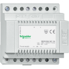 MTN663529 - Power supply REG AC 24 V/1 A light grey, Schneider Electric