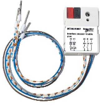 MTN670802 - Push-button interface 2-gang plus polar white, Schneider Electric