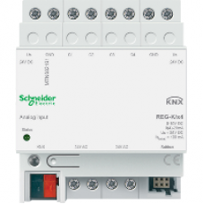 MTN682191 - Analogue input REG-K 4-gang light grey, Schneider Electric