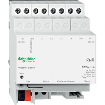 MTN682991 - Weather station REG-K/4-gang light grey, Schneider Electric