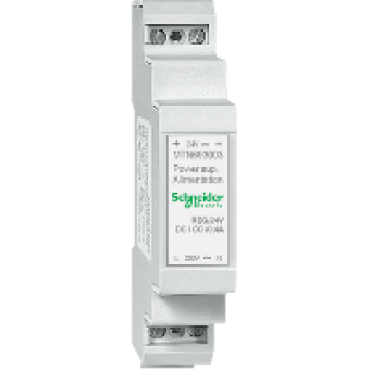 MTN693003 - Power supply REG 24 V DC / 0.4 A light grey, Schneider Electric