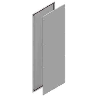 NSY2SPHD166 - Spacial SFHD outdoor heavy duty - side panel - outside fixing - H1600 W630, Schneider Electric