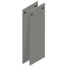 NSY2SPIHD164 - Spacial SFHD outdoor heavy duty - side panel - inside fixing - H1600 W430, Schneider Electric