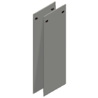 NSY2SPIHD164 - Spacial SFHD outdoor heavy duty - side panel - inside fixing - H1600 W430, Schneider Electric