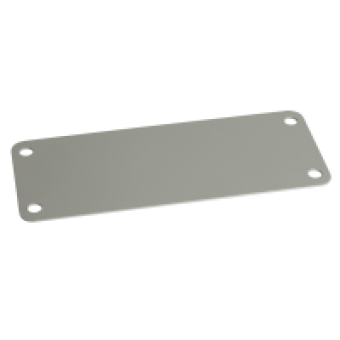 NSYAECPFLBP - Blank plate for FL21 cut-out, Schneider Electric NSYAECPFLBP - Blank plate for FL21 cut-out, Schneider Electric