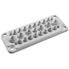 NSYAECPFLT25 - Spacial - Cable entry membrane type FL21 with 27 entrances IP66, Schneider Electric