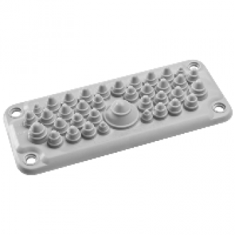 NSYAECPFLT35 - Spacial - Cable entry membrane type FL21 with 37 entrances IP66, Schneider Electric