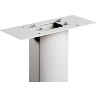 NSYAEFP42S3D - Adapter plate RAL7035 for enclosures Spacial S3D W400xD250, Schneider Electric