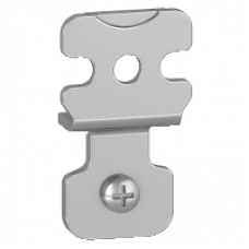 NSYAEFPFSC - Set of 4 wall fixing lugs made of steel. For Spacial S3D & CRNG enclosure, Schneider Electric