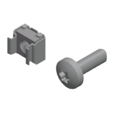NSYAPFWM - kit fixing device to mount steel WM enclosure on plinth., Schneider Electric