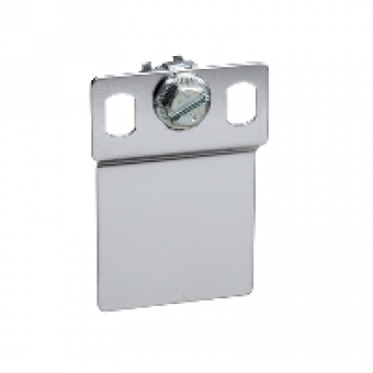 NSYAPUBV - Actassi - 2 fixing brackets for the vertical mounting of distribution rails, Schneider Electric NSYAPUBV - Actassi - 2 fixing brackets for the vertical mounting of distribution rails, Schneider Electric