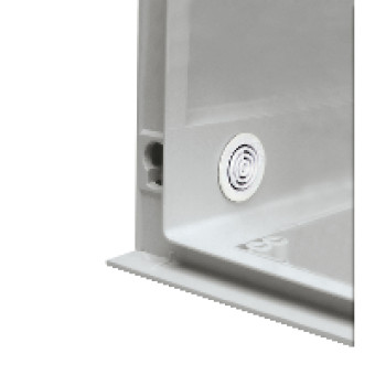 NSYCAG35LP - Airing grille cut-out diametre 35mm et IP44, Schneider Electric