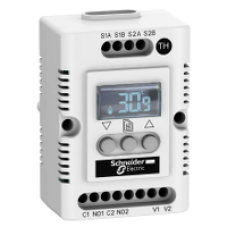 NSYCCOTH230VID - Climasys CC - Electronical thermostat 200..240V - range of temperature -40…80°C, Schneider Electric