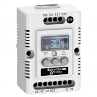 NSYCCOTH230VID - Climasys CC - Electronical thermostat 200..240V - range of temperature -40…80°C, Schneider Electric