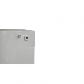 NSYCEPLMBG - blanking corner plate thermoplastic for PLM43 and 54, Schneider Electric