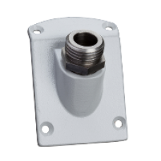 NSYCMACS80 - Signalling beacon adapter square 80 mm RAL 7040. For S3CM HMI encl., Schneider Electric