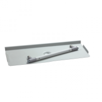 NSYCMBPT - Horizontal keyboard shelf 500x195.7 mm. For SPACIAL S3CM HMI encl.RAL7035, Schneider Electric