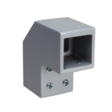 NSYCMUTC80 - Fixed bracket square 80 mm RAL 7040. For SPACIAL S3CM HMI encl., Schneider Electric