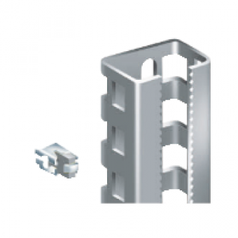 NSYCNM6 - Removable cage nut M6. Supply: 50 units, Schneider Electric