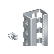 NSYCNM8 - Removable cage nut M8. Supply: 50 units, Schneider Electric