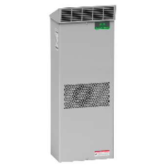 NSYCUHD3K3P4 - ClimaSys outdoor cooling unit side of enclosure - 2900W at 400 V, Schneider Electric