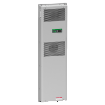 NSYCUSX1K52P4UL - ClimaSys indoor slim cooling unit block stainless steel - 1500W at 400 V - UL , Schneider Electric