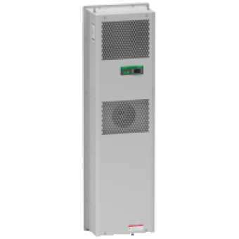 NSYCUSX3K23P4UL - ClimaSys indoor slim cooling unit block stainless steel - 3200W at 460 V - UL , Schneider Electric