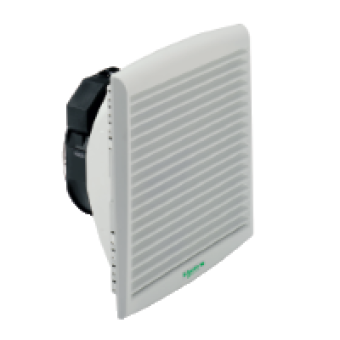 NSYCVF165M115PF - ClimaSys forced vent. IP54 165m3/h 115V with outlet grille and filter G2, Schneider Electric