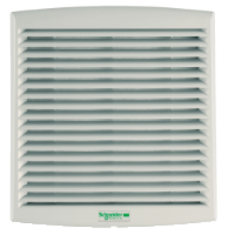 NSYCVF560M115PF - ClimaSys forced vent. IP54 560m3/h 115V with outlet grille and filter G2, Schneider Electric