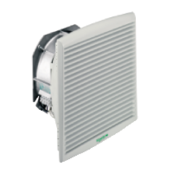 NSYCVF850M115PF - ClimaSys forced vent. IP54 850m3/h 115V with outlet grille and filter G2, Schneider Electric