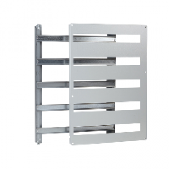 NSYDLCR48 - Modular chassis DLCR type for SPACIAL WM steel enclosure 48 modules H500xW400, Schneider Electric