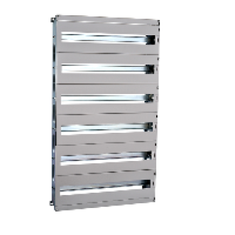 NSYDLM66 - Modular chassis DLM type for SPACIAL WM enclosure 66 modules H700xW500mm., Schneider Electric