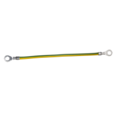 NSYEL166D8 - Earth leads section 6mm² length 160mm eyelet hole 8 3mm. Packaging unit: 10., Schneider Electric