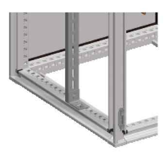 NSYEN40 - EN connectors 60x40 for symmetric C-shaped rails. Supply: 20, Schneider Electric