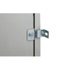 NSYFMPLA - Set of wall fix lugs for vers.PLA or PLAT (4 or 6 lugs accc.H), Schneider Electric