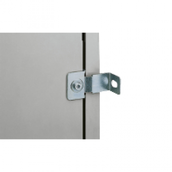 NSYFMPLA - Set of wall fix lugs for vers.PLA or PLAT (4 or 6 lugs accc.H), Schneider Electric