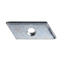 NSYFNM8 - Flat nut M8 for stand uprights. Supply: 50 units, Schneider Electric