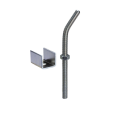 NSYFSPLAZ - 4 threaded pin for floor fixation -to be drown in concrete base, Schneider Electric
