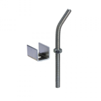 NSYFSPLAZ - 4 threaded pin for floor fixation -to be drown in concrete base, Schneider Electric NSYFSPLAZ - 4 threaded pin for floor fixation -to be drown in concrete base, Schneider Electric