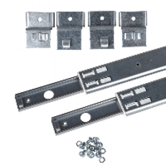 NSYGT40 - Actassi - telescopic slide - set of 2 - depth 600 mm, Schneider Electric NSYGT40 - Actassi - telescopic slide - set of 2 - depth 600 mm, Schneider Electric