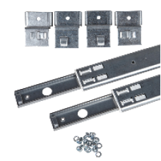 NSYGT60 - Actassi - telescopic slide - set of 2 - depth 800 mm, Schneider Electric