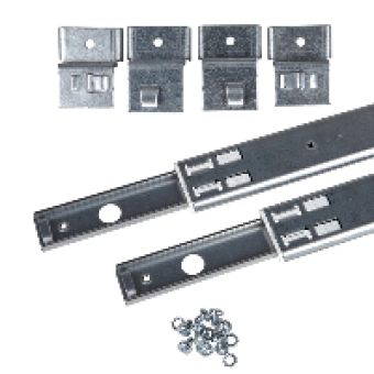 NSYGT60 - Actassi - telescopic slide - set of 2 - depth 800 mm, Schneider Electric