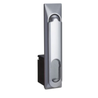 NSYMCSX - Replacement lock handle for stainless enclosure 3mm double bar zamak painted, Schneider Electric