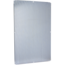 NSYMF128 - Microperforated mounting plate H1200xW800 w/holes diam 3 6mm on 12 5mm pitch, Schneider Electric