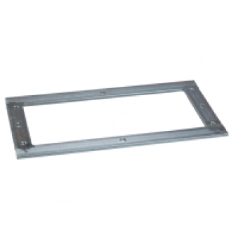 NSYMFPLAZ123 - metalic floor-fixing frame for vers.PLAZ or PLAZT W1250xD320mm, Schneider Electric