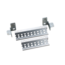 NSYMPB6SD - 4 rails and brackets to install mounting plates in control desk D600mm, Schneider Electric