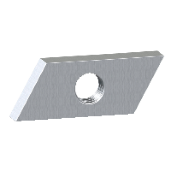 NSYNM4 - M4 standard nut for vertical aluminium rails - Supply: 100 pieces, Schneider Electric