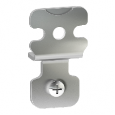 NSYPFC2X - 4 wall fixing brackets in stainless steel AISI 316L for Spacial S3X, Schneider Electric NSYPFC2X - 4 wall fixing brackets in stainless steel AISI 316L for Spacial S3X, Schneider Electric
